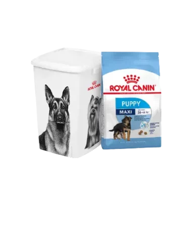 Royal Canin Maxi Puppy 16 KG in Bucket