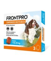 frontpro antiparasitic dog chews for dogs from 10 to 25 kg 64be30cf946fe