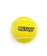 musqui yellow tennis ball for dogs 659bab5c97ef2